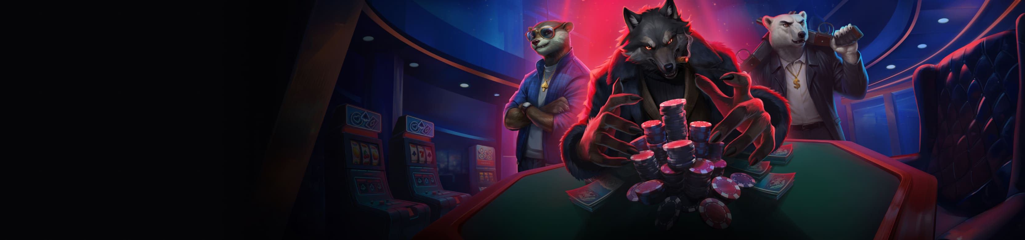 Banner Principal de WinRolla con juegos de casino